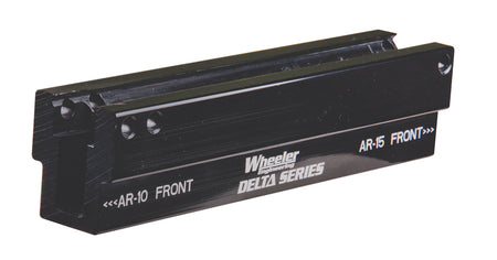 Wheeler 156888 Delta Series Picatinny Rail Vise Block Black Aluminum AR-15/AR-10