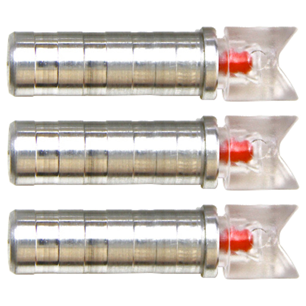 NuFletch Ignitor Lighted Crossbow Nocks Red Moon .285 X Bolt 3 pk