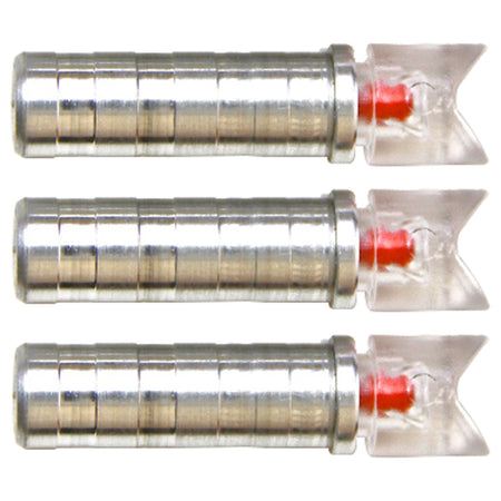 NuFletch Ignitor Lighted Crossbow Nocks Red Moon .285 X Bolt 3 pk