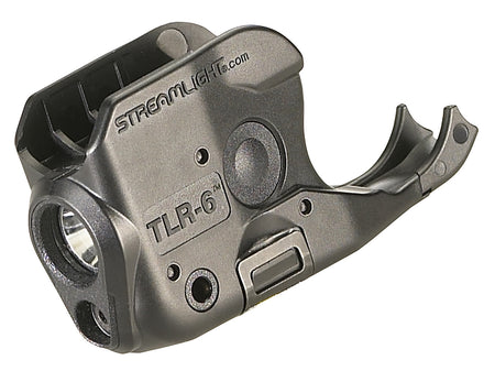 Streamlight 69276 TLR-6 Weapon Light Black 100 Lumens White LED/Red Laser Kimber Micro Series