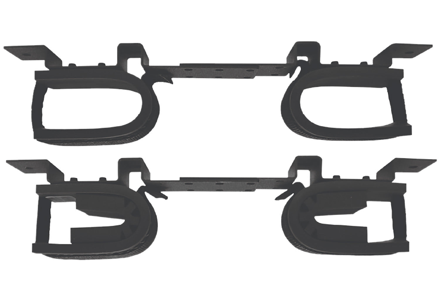 Rugged Gear 10075 Overhead Black Steel Gun Rack Holds 2 Rifles or Shotguns