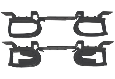 Rugged Gear 10075 Overhead Black Steel Gun Rack Holds 2 Rifles or Shotguns