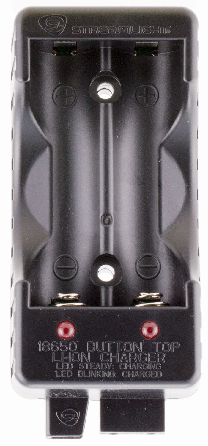 Streamlight 22100 Dual-Channel 18650 Li-ion Battery Charger Black 2-Bay