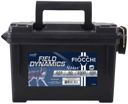 Fiocchi Field Dynamics .223 Remington 50 gr PolyTip ammo