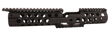 Troy Industries Delta CX 12" Drop-In Quad Rail Handguard AR-15 Black Aluminum