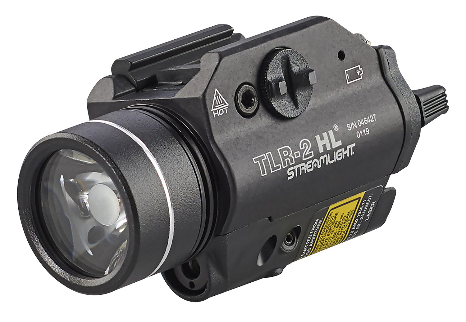 Streamlight 69261 TLR-2 HL Gun Light Black Anodized 1000 Lumens White LED with Red Laser
