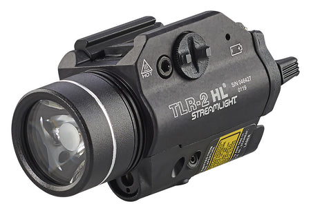 Streamlight 69261 TLR-2 HL Gun Light Black Anodized 1000 Lumens White LED with Red Laser