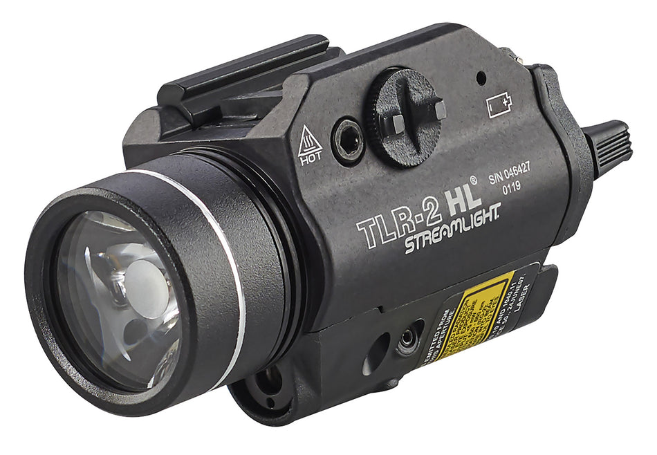 Streamlight 69261 TLR-2 HL Gun Light Black Anodized 1000 Lumens White LED with Red Laser