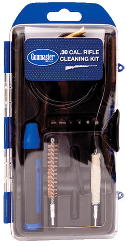DAC GM30LR GunMaster 30 Cal Rifle Cleaning Kit - 14 Pieces, Black/Blue