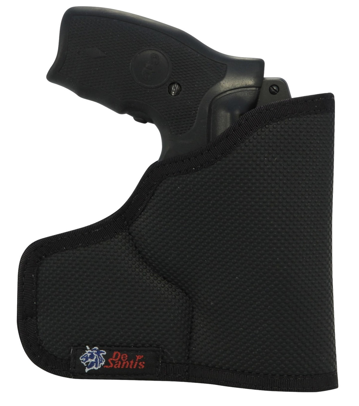 DeSantis Gunhide Nemesis Ammo Pocket Holster Rubberized Fabric Fits S&W J Frame 2" Barrel Ambidextrous