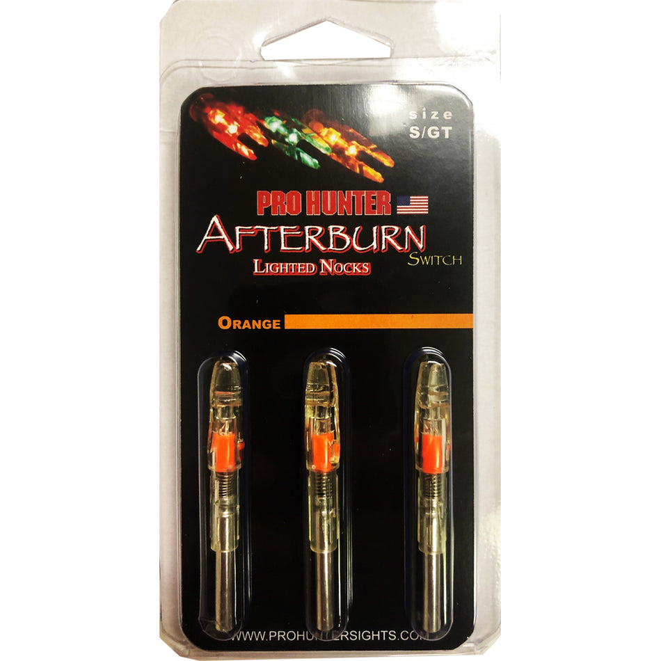 GWS Lighted Arrow Nocks Orange S 3-Pack