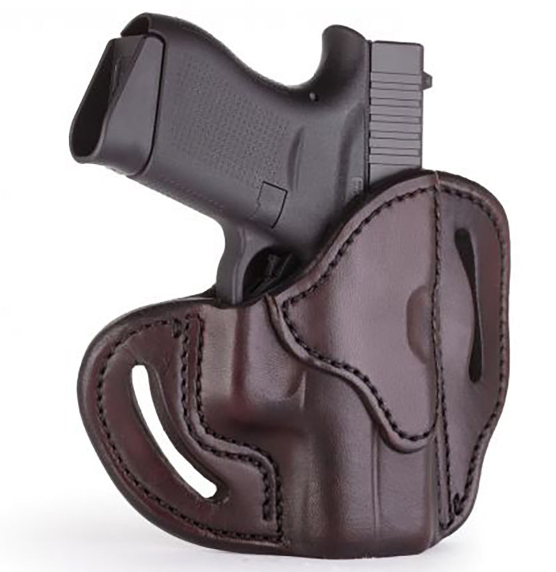 1791 Gunleather Optic Ready Holster, Compact, Signature Brown, Right Hand