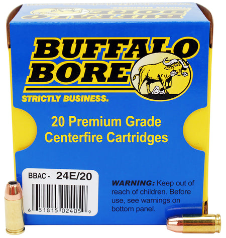 Buffalo Bore Personal Defense +P 9mm Luger / Parabellum 124 gr JHP ammo