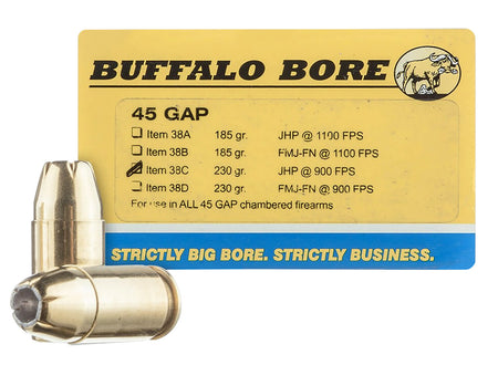 Buffalo Bore Personal Defense .45 Long Colt 230 gr JHP ammo