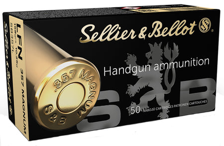 Sellier & Bellot (S&B) SB357L  Lead Flat Nose  158 Grain .357 Magnum