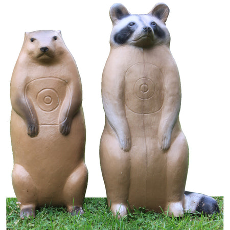 Big Shot Pro Hunter 3D Raccoon and Groundhog Archery Target Combo