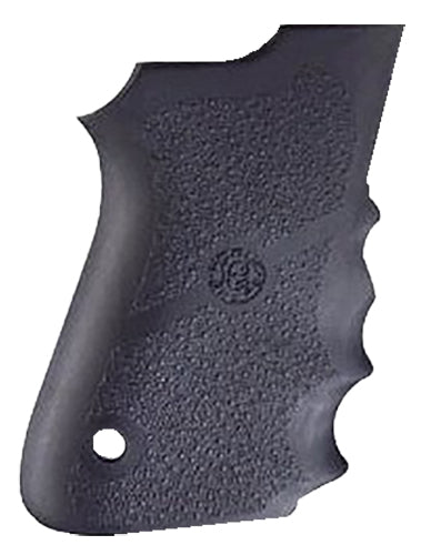 Hogue 69000 Black Rubber Grip with Finger Grooves for S&W 6906, Shorty 40, and 4013 TSW