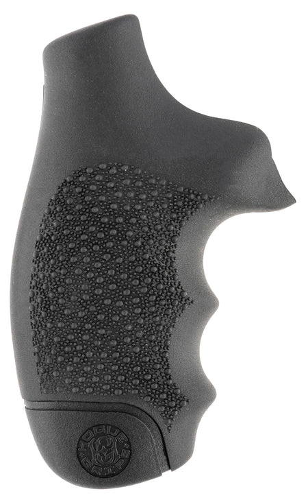 Hogue 60100 Cobblestone Black Nylon Monogrip with Finger Grooves for S&W J Frame Round Butt