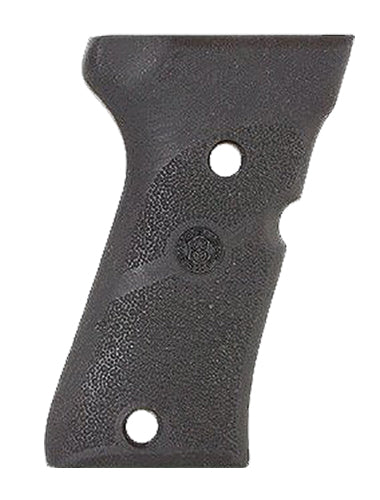 Hogue 93010 Cobblestone Black Rubber Grip Panels for Beretta 92 Compact