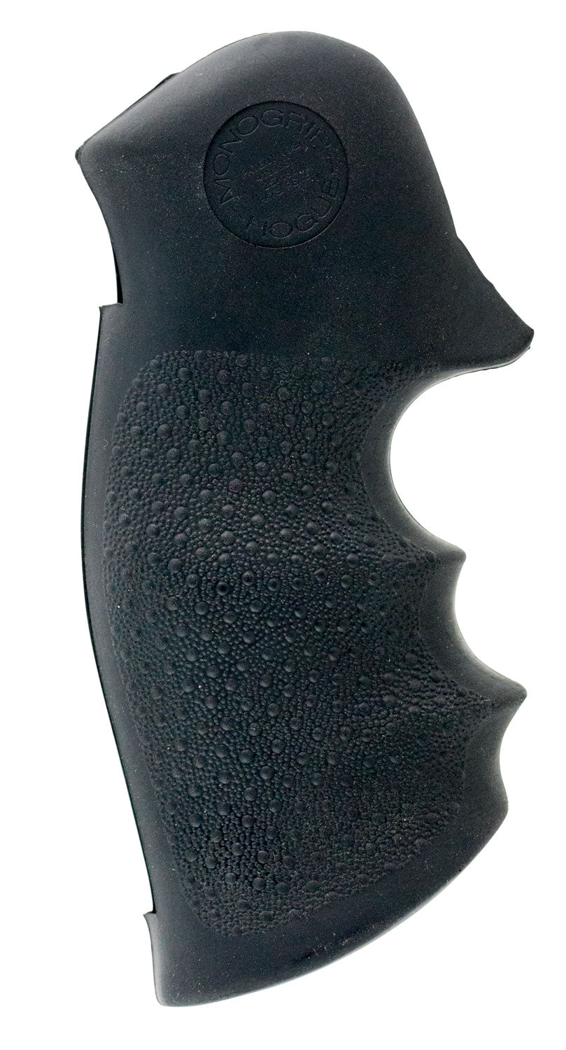 Hogue 10000 Black Rubber Monogrip with Finger Grooves for S&W K/L Frame Square Butt