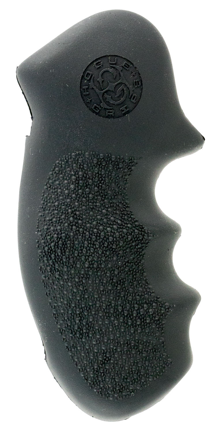 Hogue 19000 Black Rubber Monogrip with Finger Grooves for S&W K/L Frame Round Butt