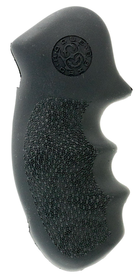 Hogue 19000 Black Rubber Monogrip with Finger Grooves for S&W K/L Frame Round Butt