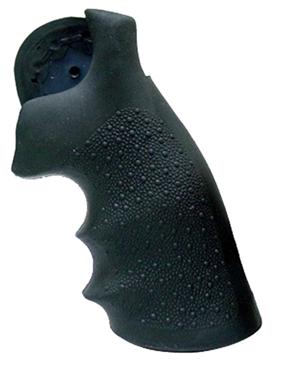 Hogue 29000 Black Rubber Monogrip with Finger Grooves for S&W N Frame Square Butt