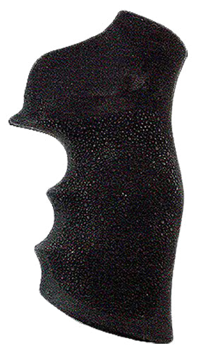 Hogue 80000 Black Rubber Monogrip with Finger Grooves for Ruger GP100 and Super Redhawk