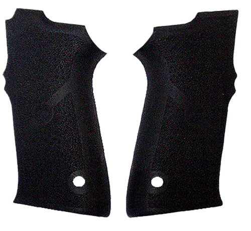 Hogue 40010 Black Rubber Grip Panels for S&W 5906 and 4006