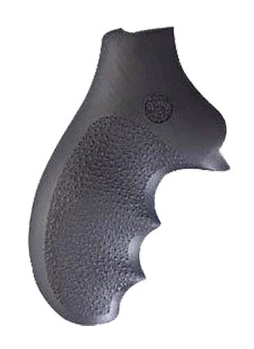 Hogue 81000 Black Rubber Monogrip with Finger Grooves for Ruger SP101