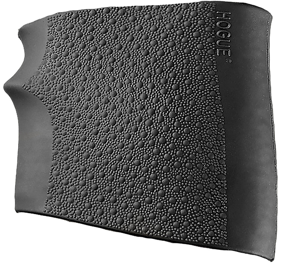 Hogue HandAll Jr. Grip Sleeve Small Size Textured Black Rubber with Finger Groove for Most 22, 25 & 38 Pistols
