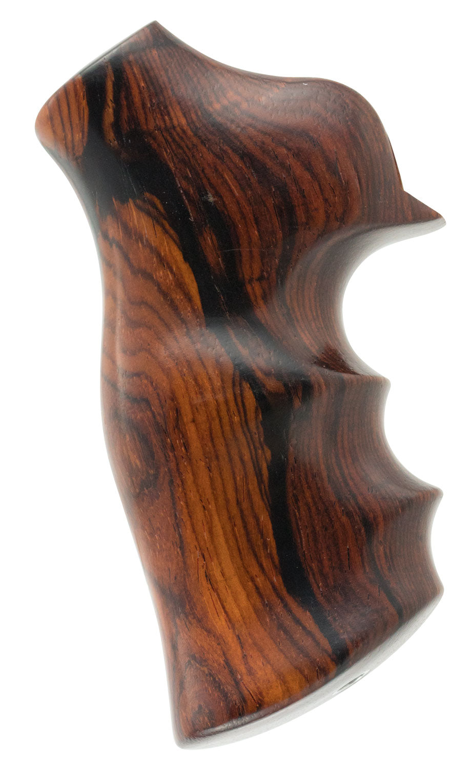 Hogue 80800 Cocobolo Hardwood Grip with Finger Grooves for Ruger GP100 and Super Redhawk