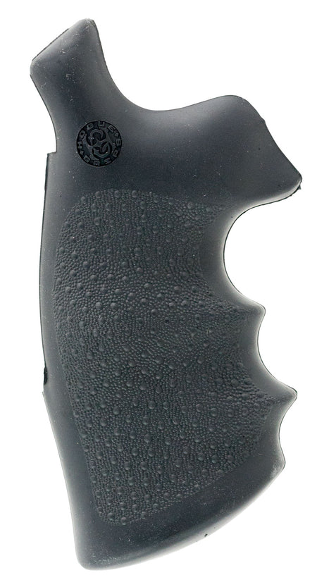 Hogue 25002 Conversion Monogrip Black Rubber with Finger Grooves for S&W N Frame Round Butt