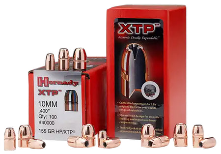 Hornady XTP .355 Diameter 124 Grain Hollow Point Bullets 100-Pack