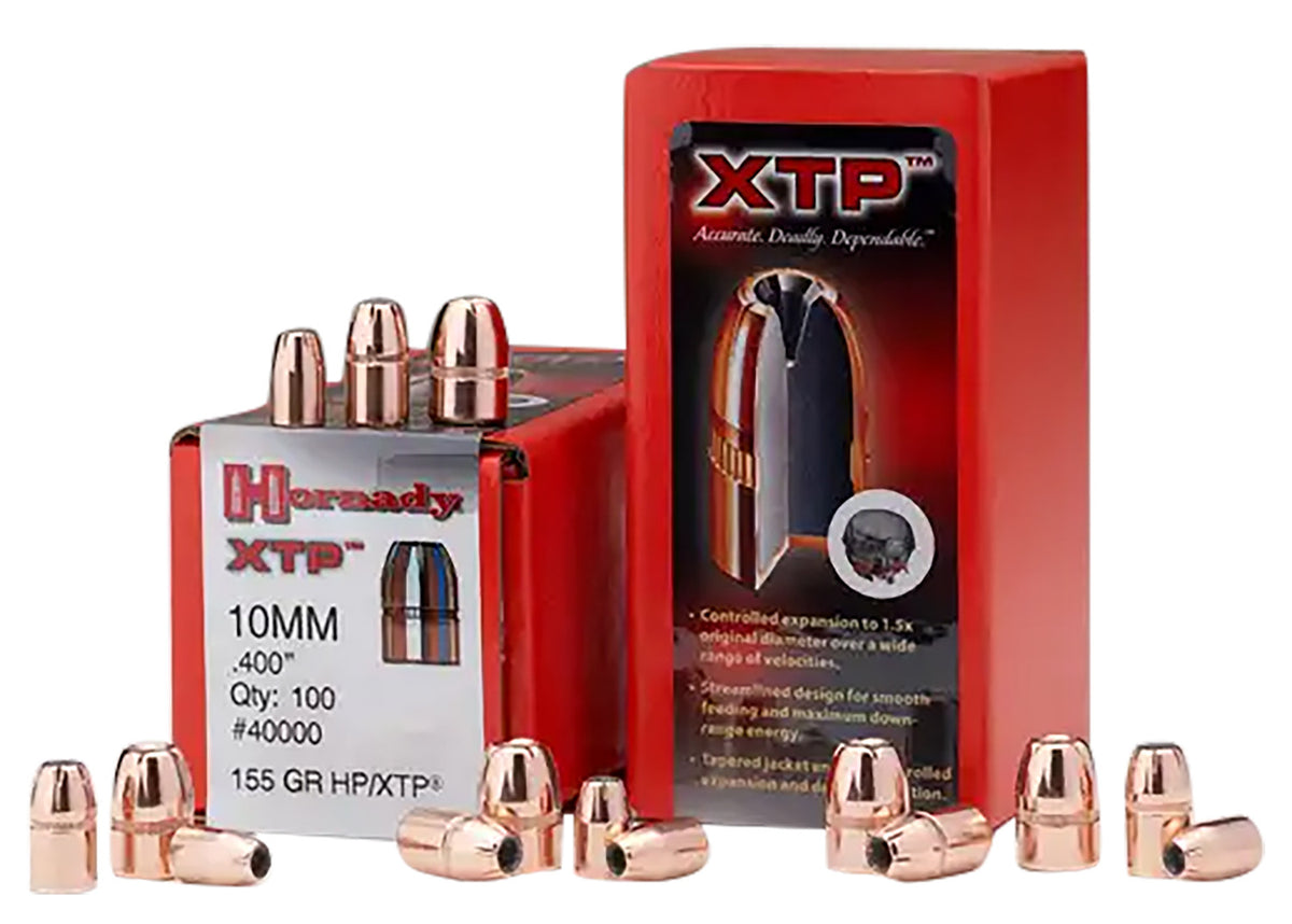 Hornady 35580 XTP 9mm 147gr HP Reloading Bullets 100 Per Box