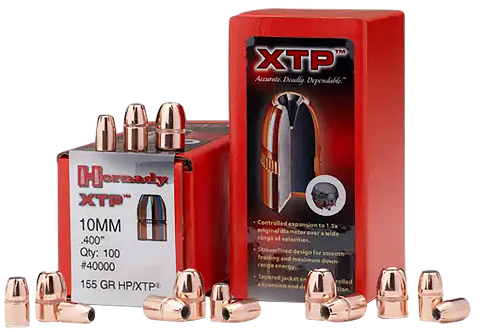 Hornady XTP .357 Diameter 125 Grain Hollow Point Bullets 100-Pack