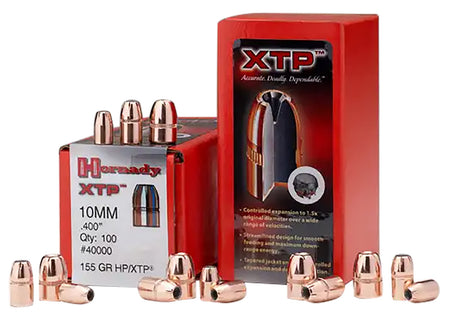 Hornady XTP 38 Caliber .357 158 Grain Hollow Point Bullets 100 Count