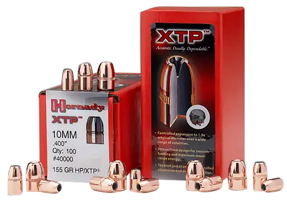 Hornady XTP 357 Mag 158 Grain Hollow Point Handgun Bullets 100 Count