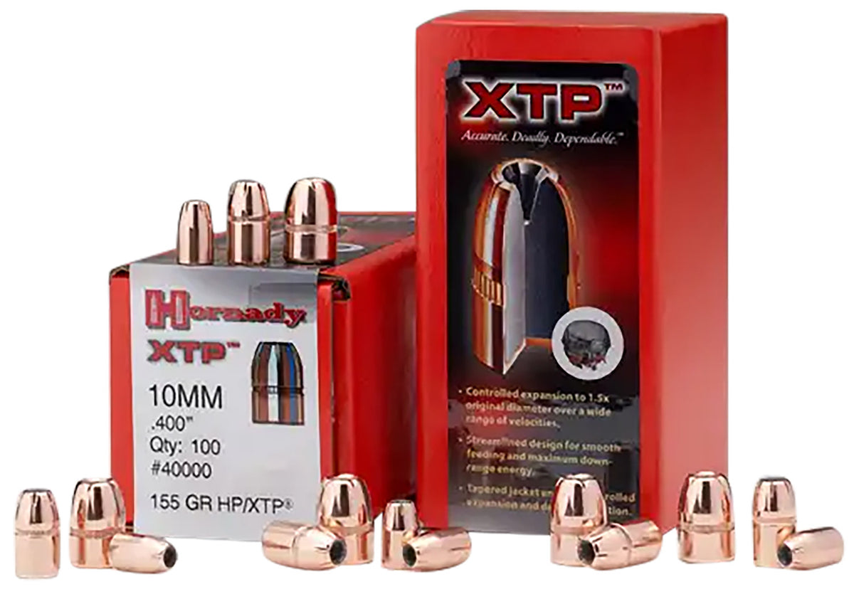 Hornady XTP 44 Caliber .430 180 Grain Hollow Point Handgun Bullets 100 Count