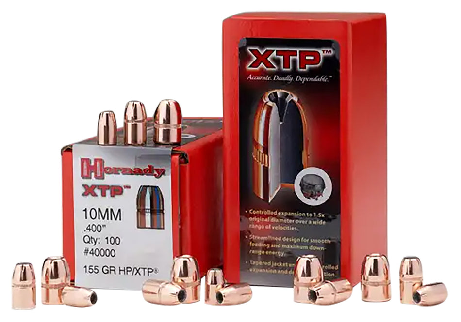Hornady XTP 45 Caliber .451 200 Grain Hollow Point Handgun Bullets 100 Count