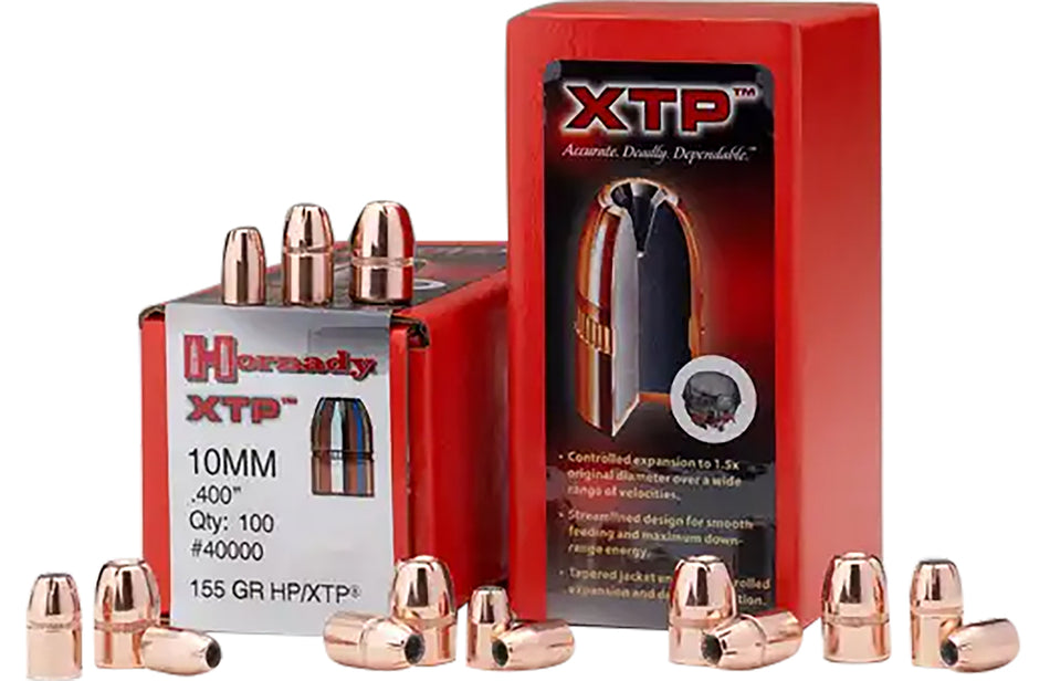 Hornady XTP 45 Caliber .452 250 Grain Hollow Point Handgun Bullets 100 Count