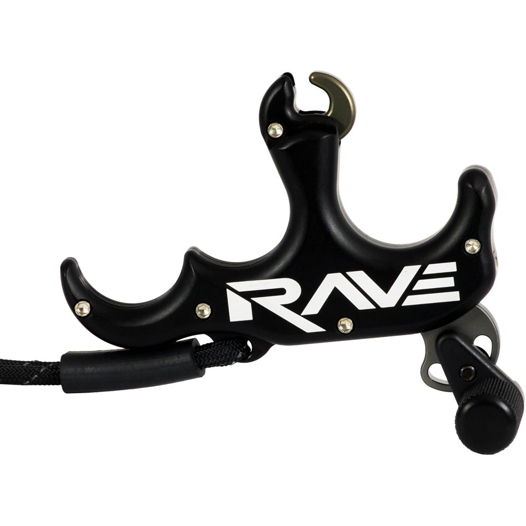 Tru Ball Rave 3 Finger Bow Release Black