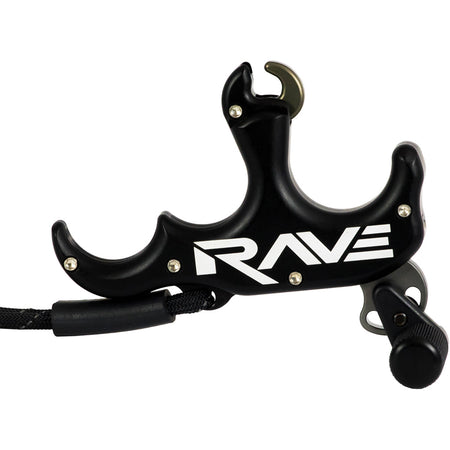 Tru Ball Rave 3 Finger Bow Release Black