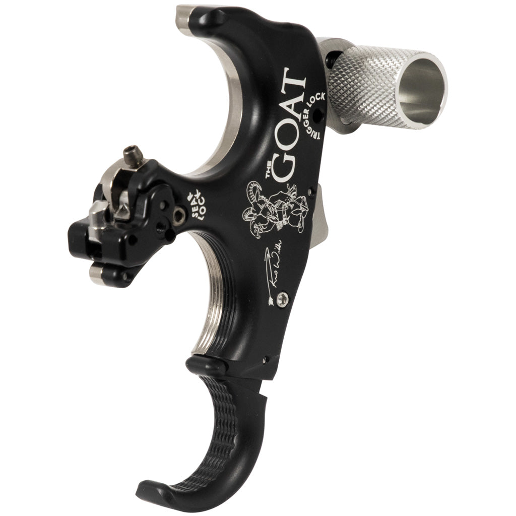 Tru Ball GOAT Reo Wilde Signature 3 Finger Bow Release Black Large