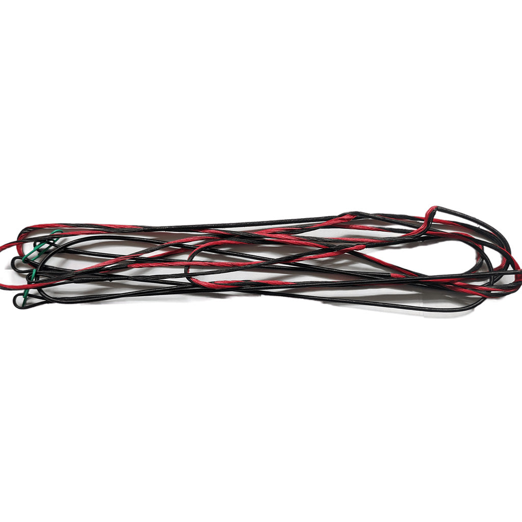 J and D Genesis Bow String and Cable Kit Black/Red D97