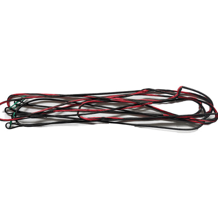 J and D Genesis Bow String and Cable Kit Black/Red D97