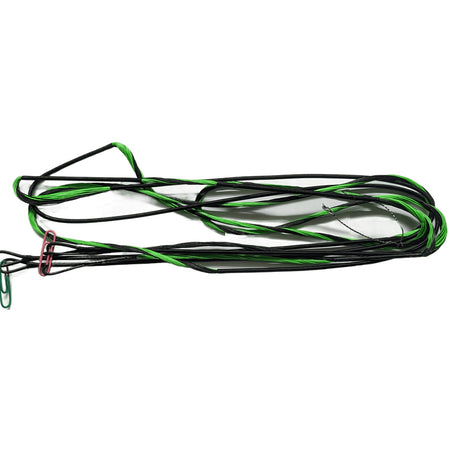 J and D Genesis Bow String and Cable Kit Black/Flo Green D97
