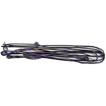 J and D Genesis Bow String and Cable Kit Black/Purple D97