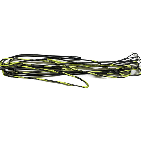 J and D Genesis Bow String and Cable Kit Black/Flo Yellow D97