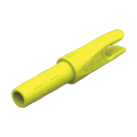Gold Tip Accu-Tough Yellow Arrow Nocks .204 ID - 12 Pack